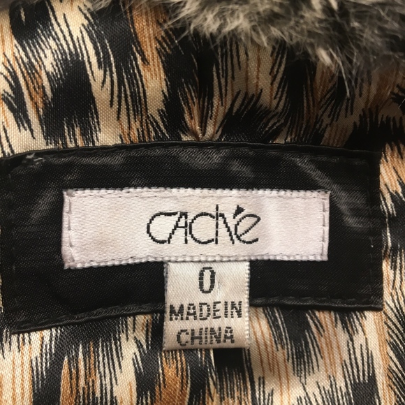 Genuine Fur-Trimmed Caché Jacket - Picture 6 of 8